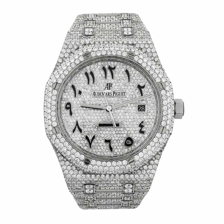 Royal Oak by Audemars Piguet – Iced Out 15400ST Authentic Replica