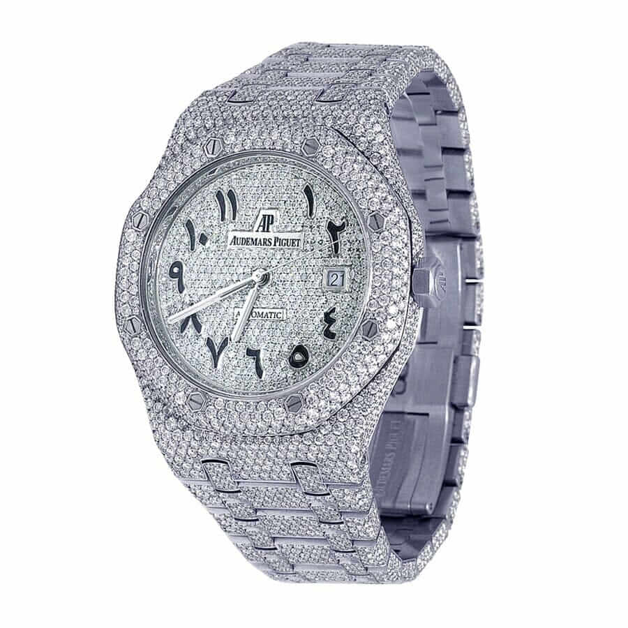 Royal Oak by Audemars Piguet – Iced Out 15400ST Authentic Replica