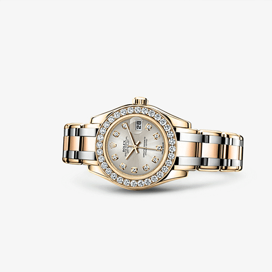 Exclusive Rolex Pearlmaster 80298 Tridor – Perfect 1:1 Ladies Replica