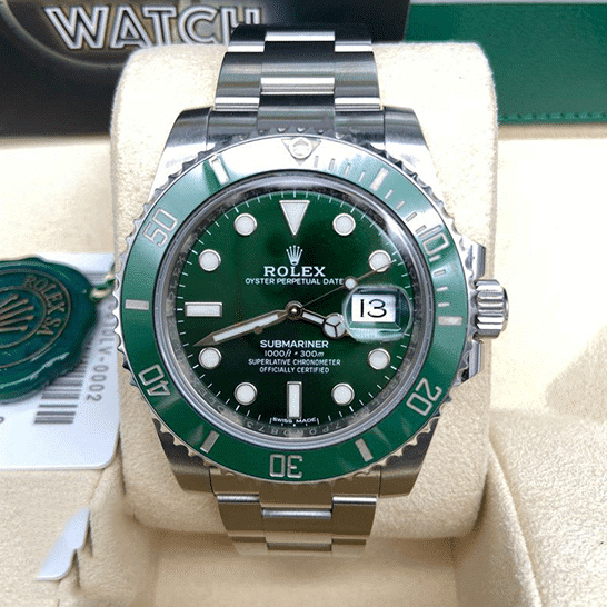 Rolex Submariner Date 116610LV “Hulk” Luxury