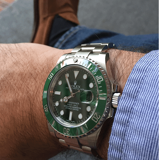 Rolex Submariner Date 116610LV “Hulk” Luxury